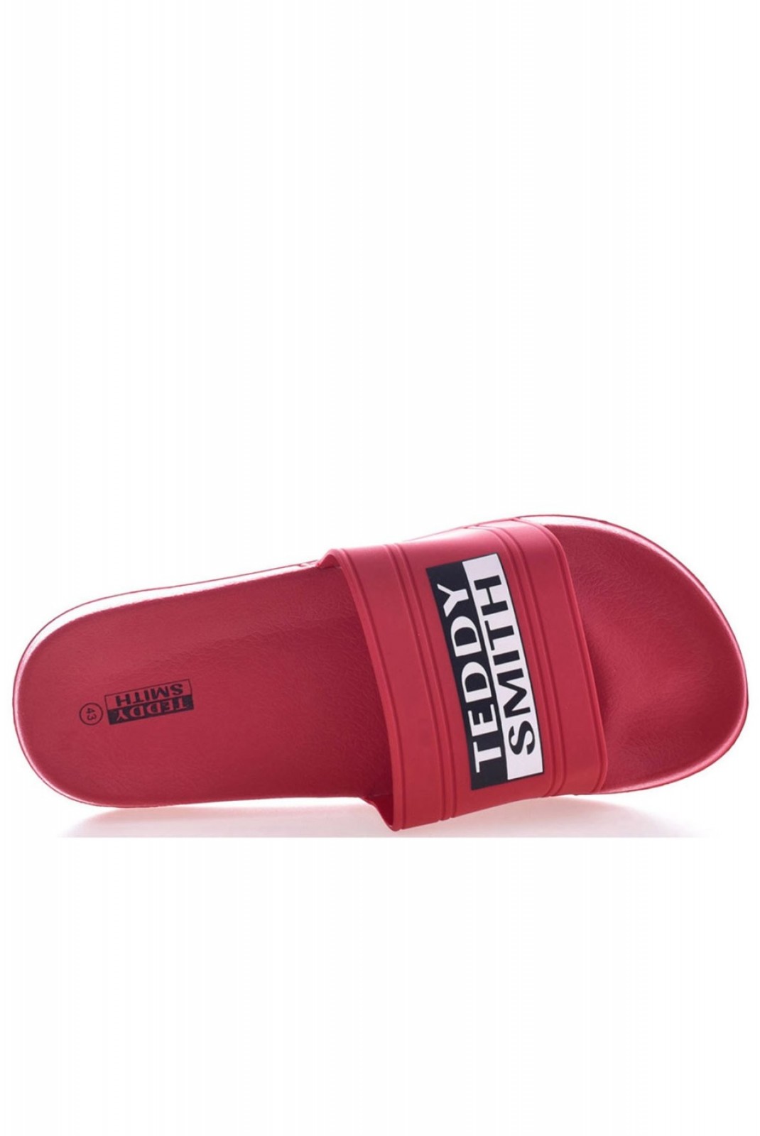 Mules PVC à gros logo Teddy smith RED 71457