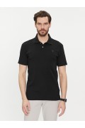 Polo slim strech Guess jeans JBLK Jet Black A996 M4GP66 KC701