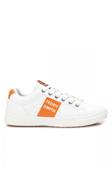 Sneakers basses cuir PU Teddy smith ORANGE 78125