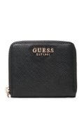 Porte monnaie cuir PU Laurel Guess jeans BLACK SWZG85 00370