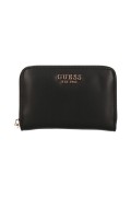 Porte monnaie uni Laurel Guess jeans BLACK SWVG85 00400