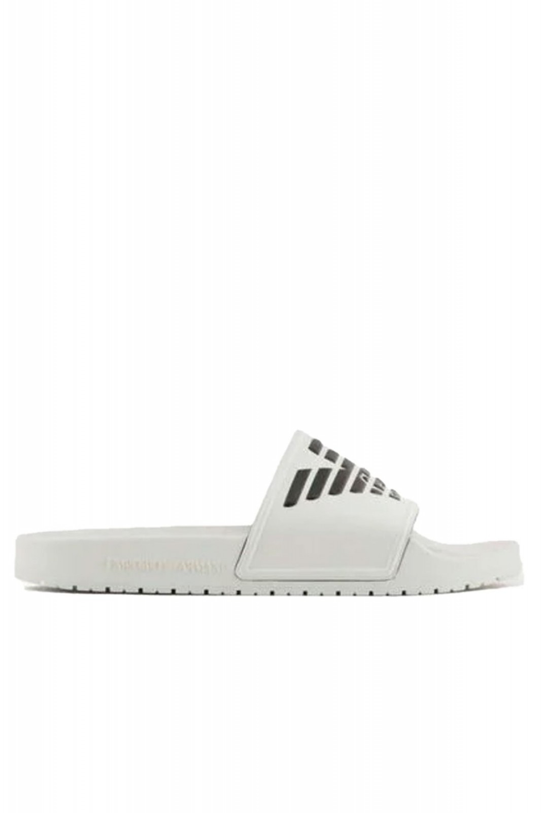 Mules PVC logo Emporio armani D611 WHITE+BLACK XVPS08 XN747