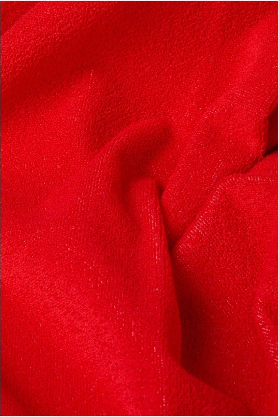 Drap de bain gros logo éponge Emporio armani 00774 ROSSO 231772 4R451