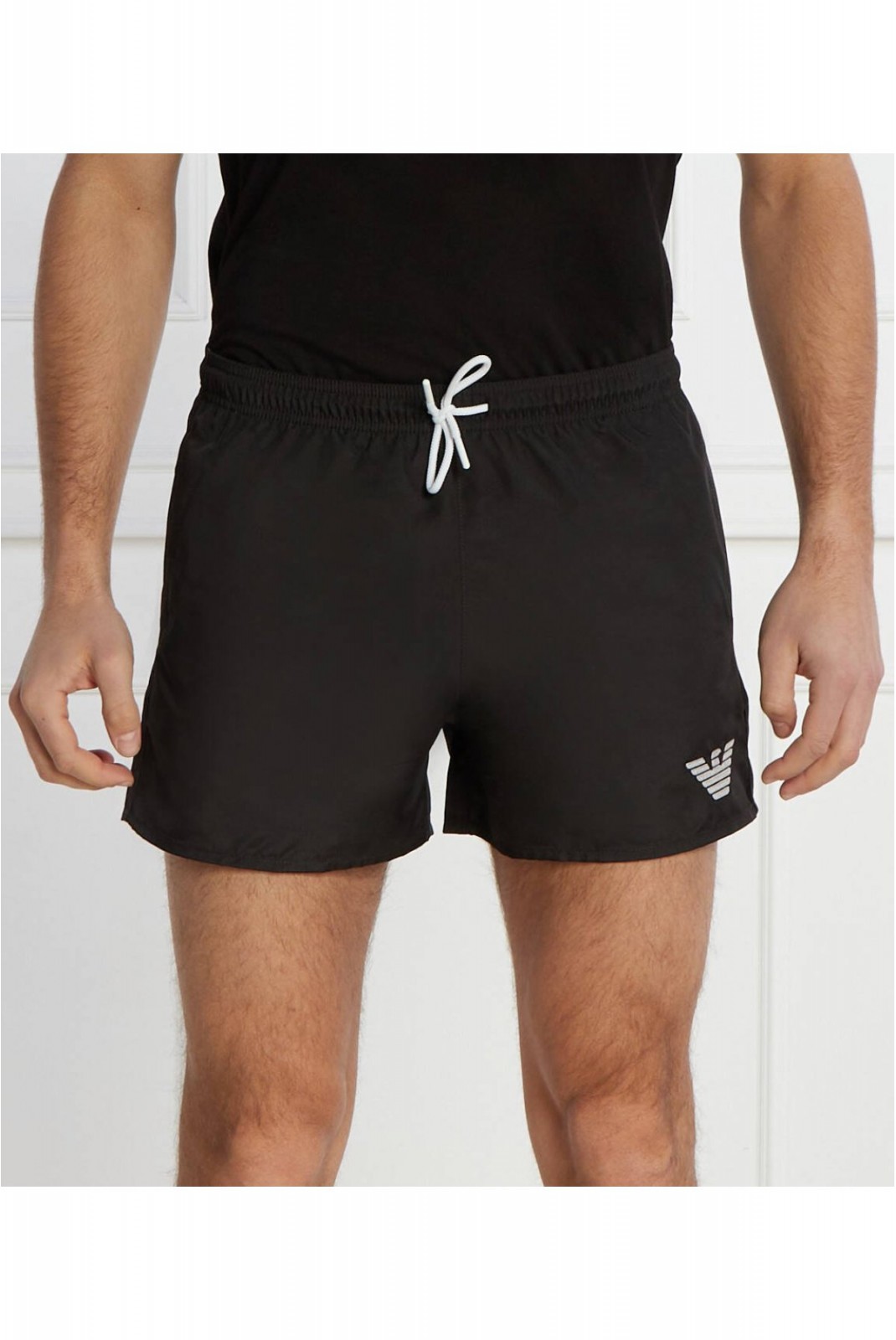 Short de bain logo brodé Emporio armani 00020 NERO 211752 4R438