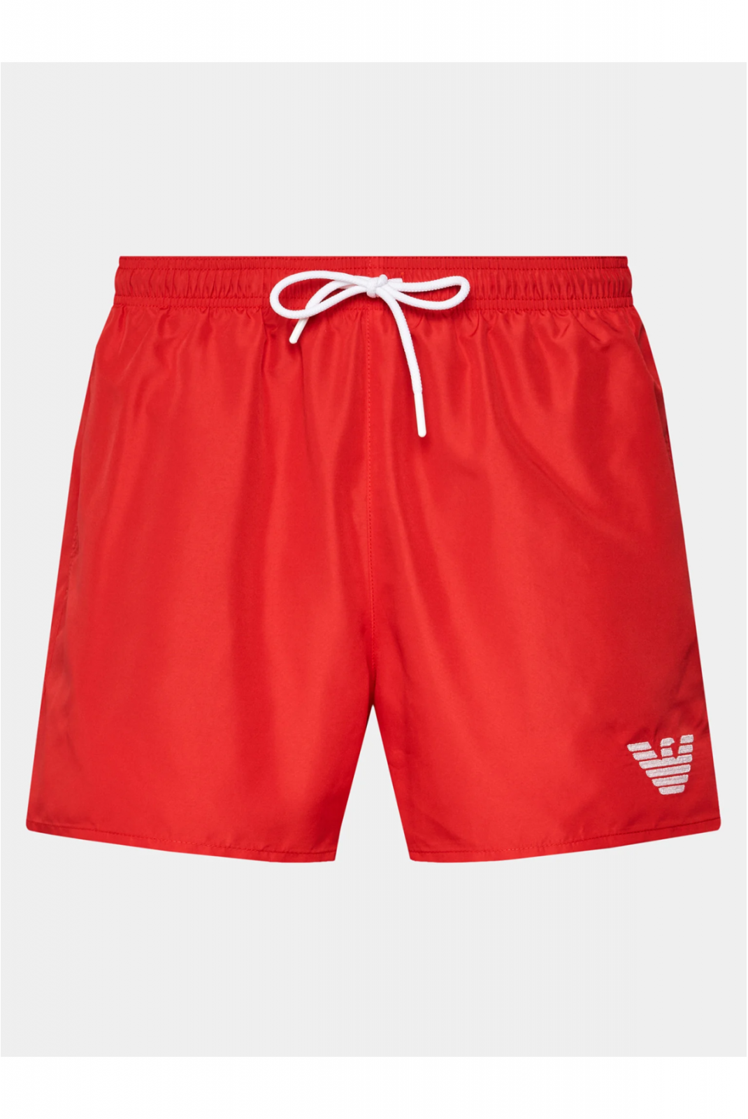 Short de bain logo brodé Emporio armani 00774 ROSSO 211752 4R438