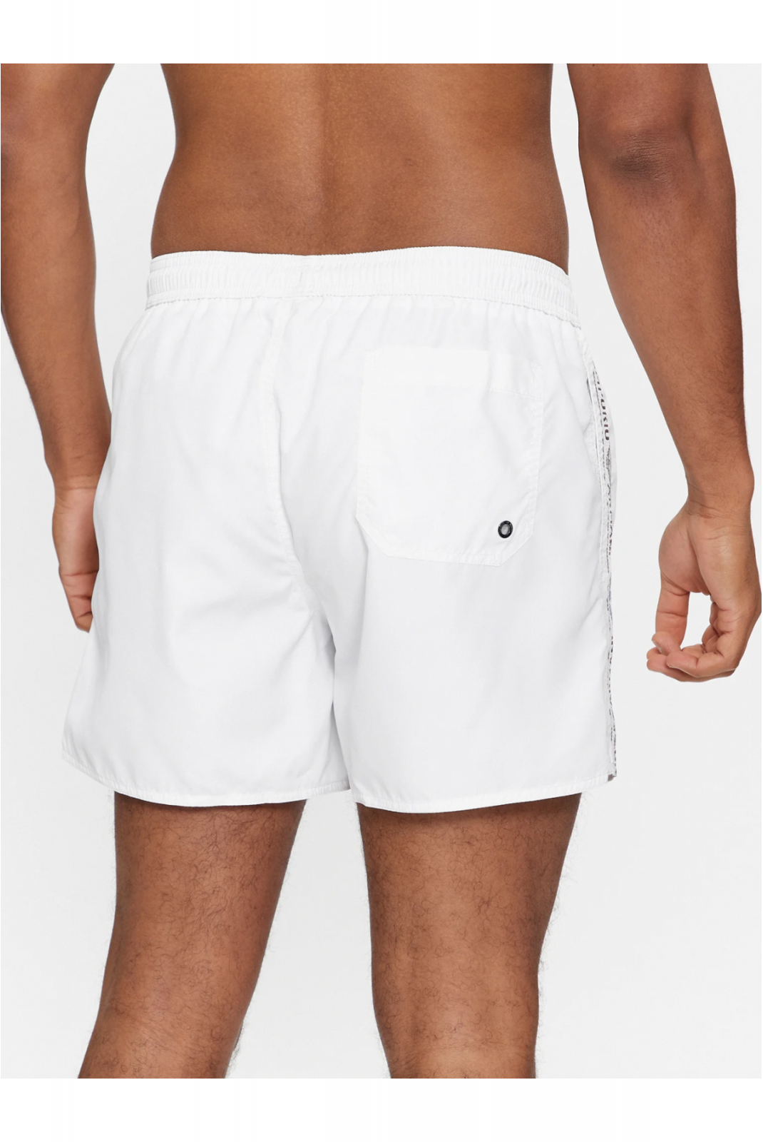 Short de bain bande logo Emporio armani 00010 BIANCO 211740 4R443