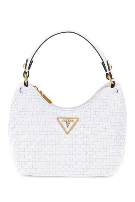 Mini sac cuir PU tressé Etel Guess jeans WHITE HWWG92 19730