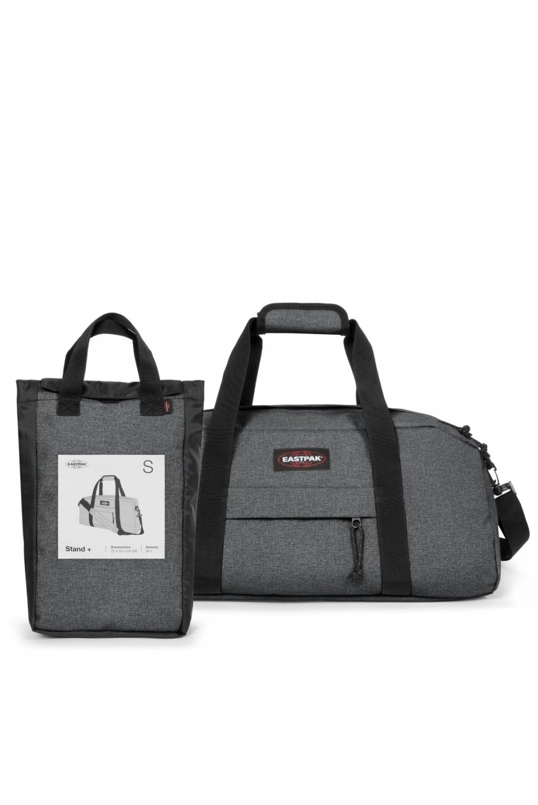 Sac de voyage spécial cabine STAND+ Eastpak GRIS EK00078D77H1