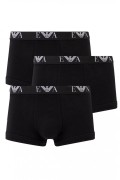 Lot de 3 boxers stretch à ceinture logo Emporio armani 21320 Nero/Nero/Nero 111357 CC715