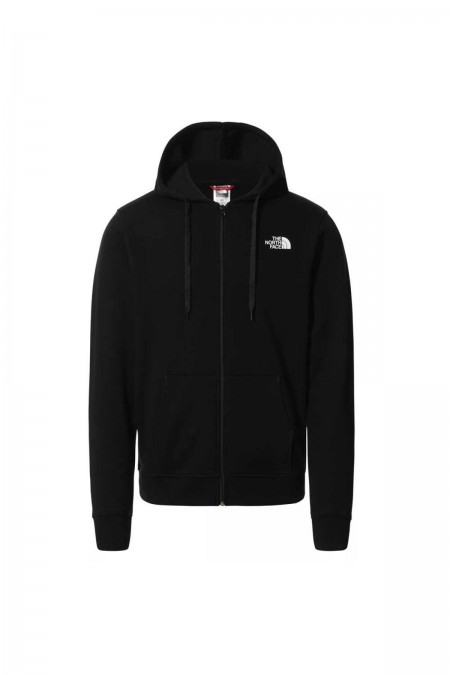 Sweat zippé à capuche dos printé The North Face BLACK NF0A7R4PJK31