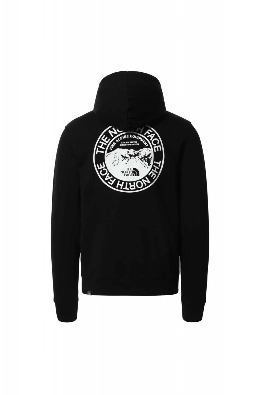 Sweat zippé à capuche dos printé The North Face BLACK NF0A7R4PJK31