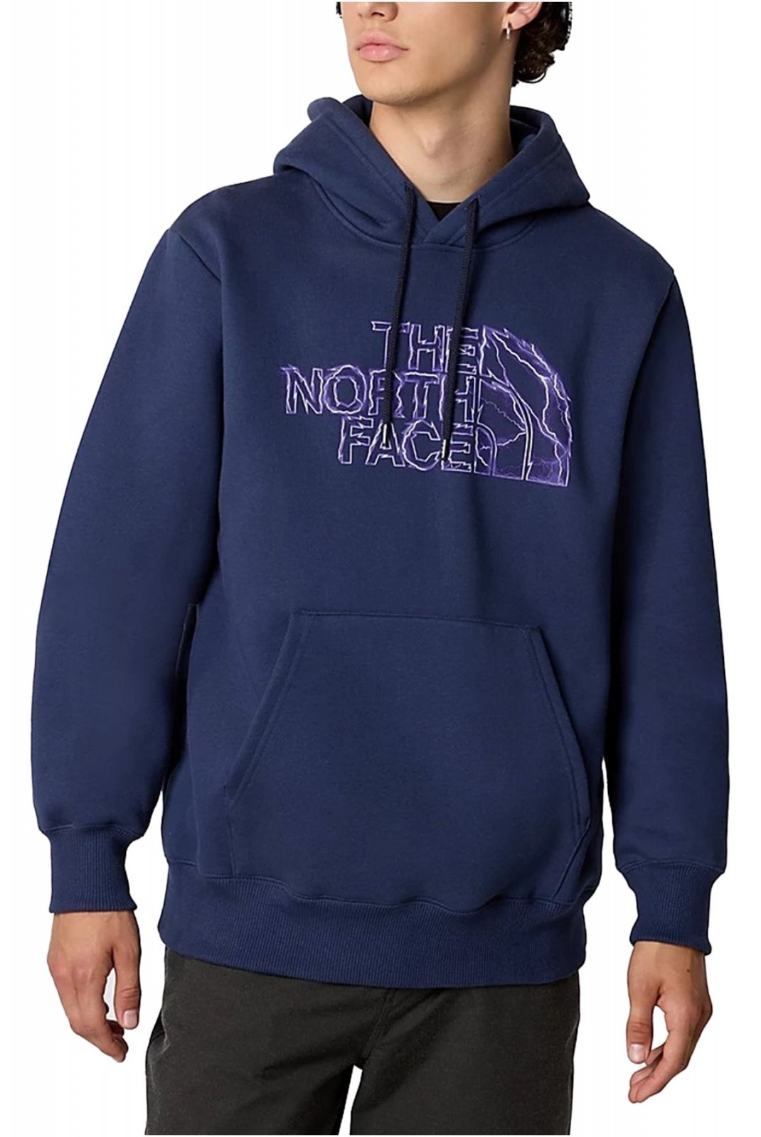 Sweat épais print logo The North Face Summit Navy-TNF White NF0A84GKI851