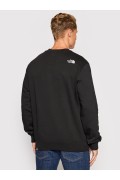 Sweat coton logo brodé The North Face BLACK/WHITE NF0A4SVRKY41