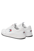 Baskets running en cuir Tommy Jeans YBR White EM0EM01409