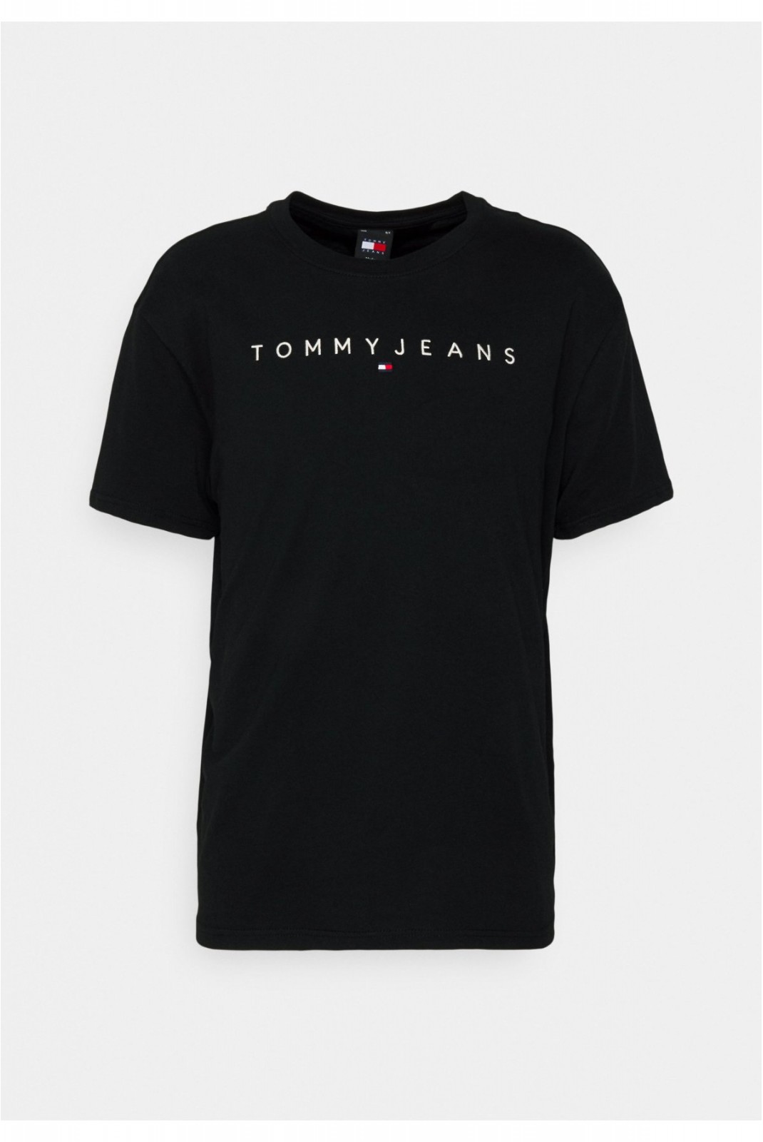 TShirt basique logo brodé Tommy Jeans BDS Black DM0DM17993