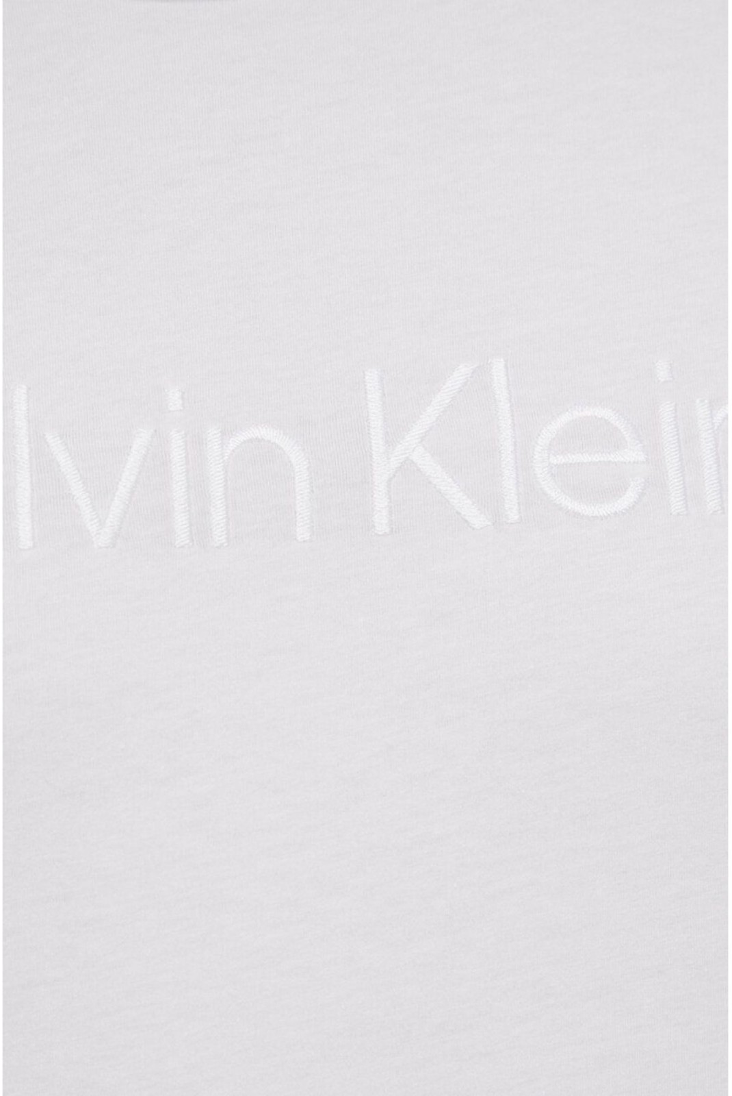 TShirt stretch logo brodé Calvin klein 100 WHITE (WHITE LOGO) 000NM2501E