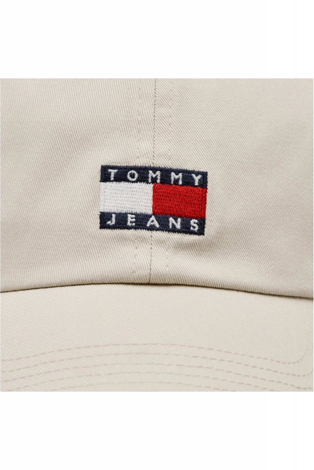 Casquette Heritage logo brodé Tommy Jeans ACG Newsprint AM0AM12020