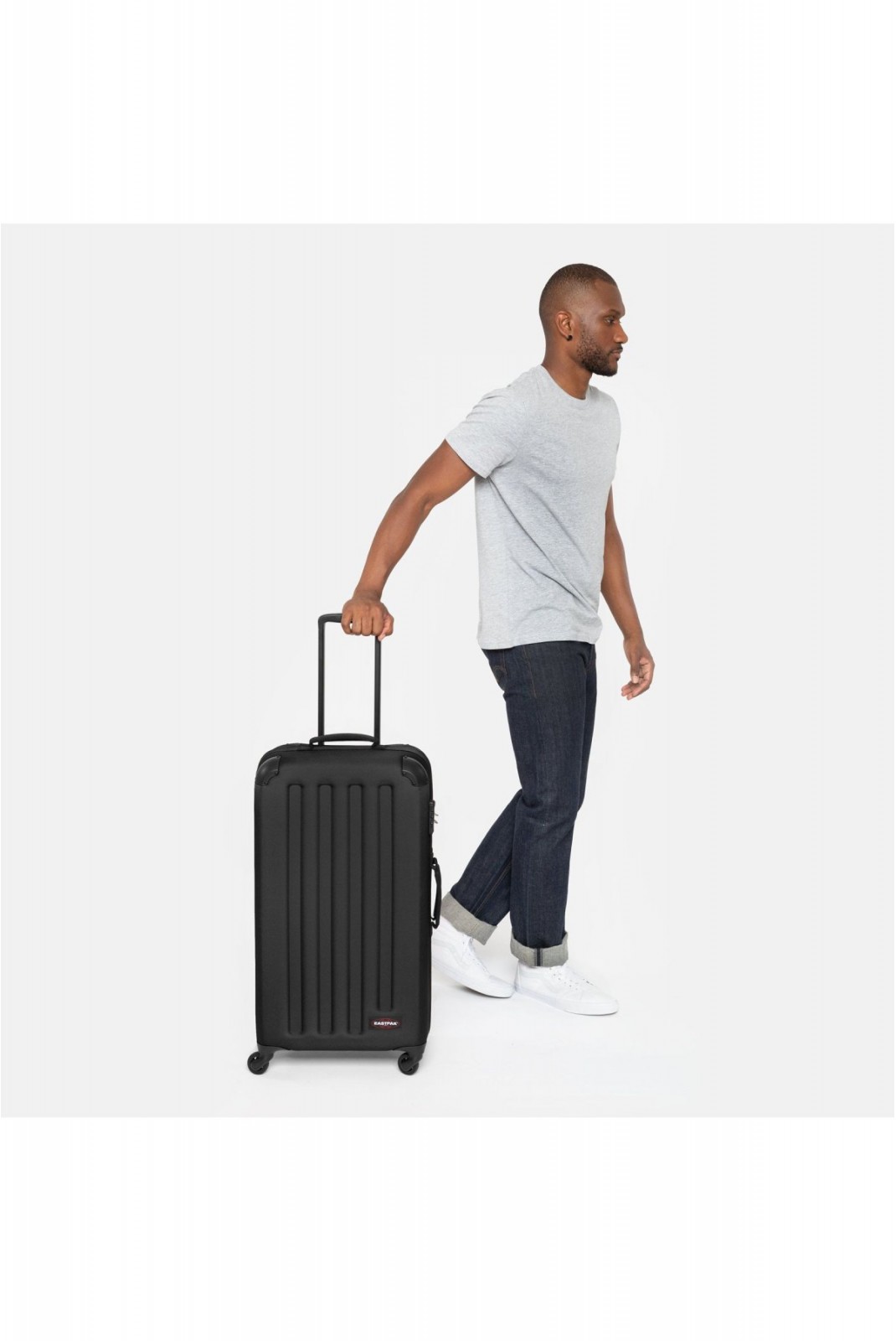 Valise rigide taille M Tranzshell Eastpak NOIR EK00074F0081 Tranzshell