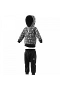 Ensemble survêtement en coton  Adidas BLACK/WHITE GM8964