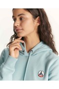 Sweat capuche coton bio Just over the top 554 ICEBERG BLUE LIVIA