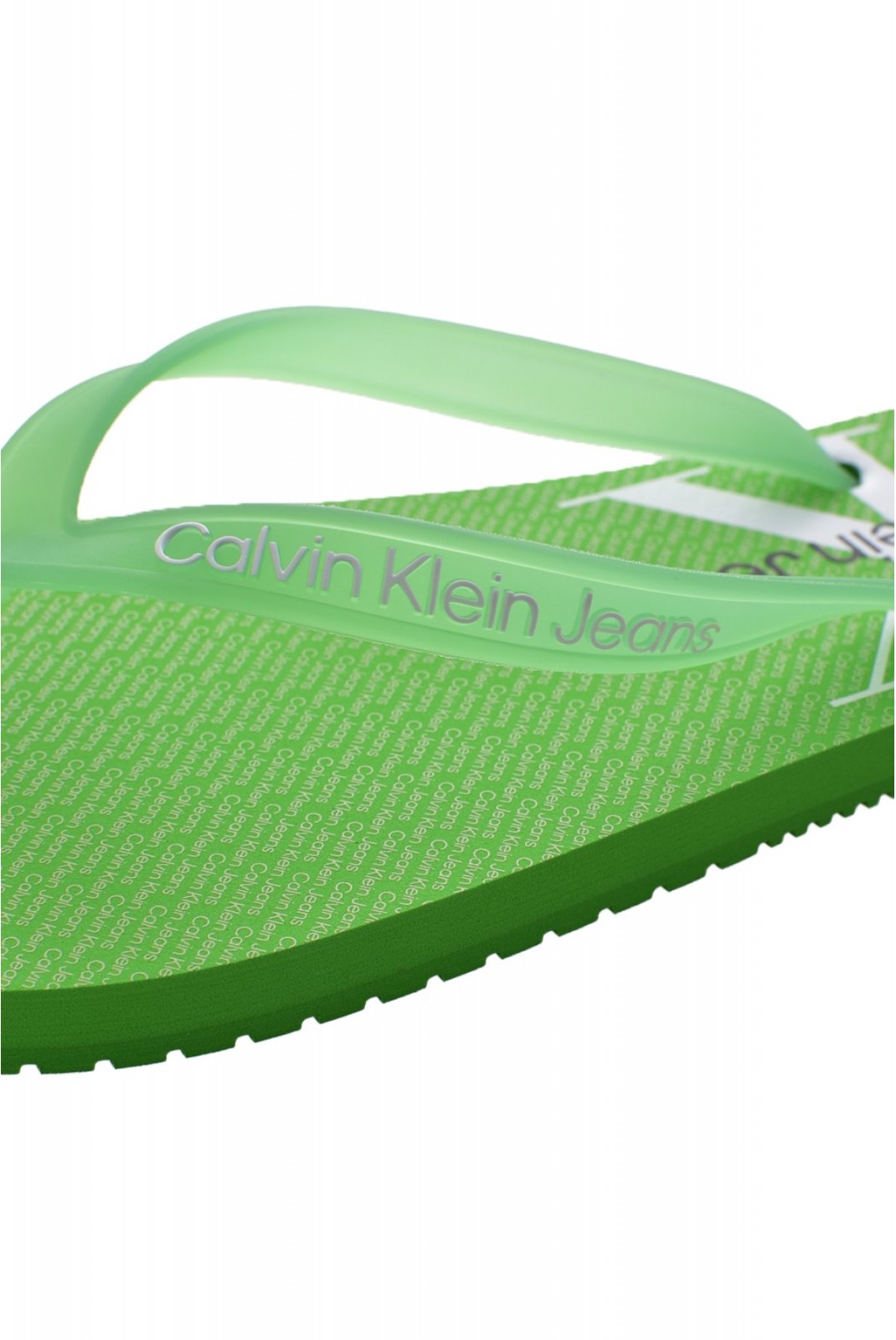 Tongs logo Calvin klein 02K Classic Green/Sharp Green YM0YM00952