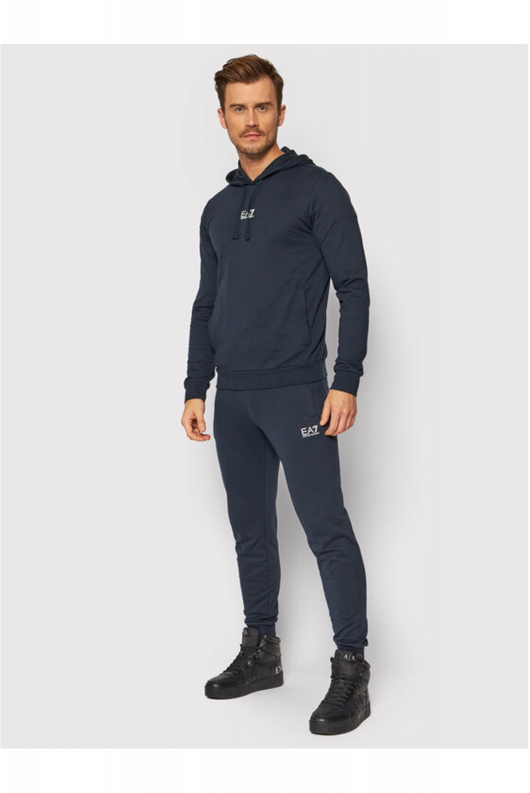 Survêtement sweat à capuche Ea7 1578 NIGHT BLUE 8NPV81 PJ05Z