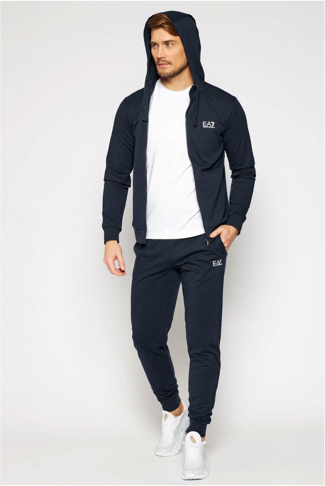 Survêtement capuche Ea7 1578 NIGHT BLUE 8NPV80 PJ05Z