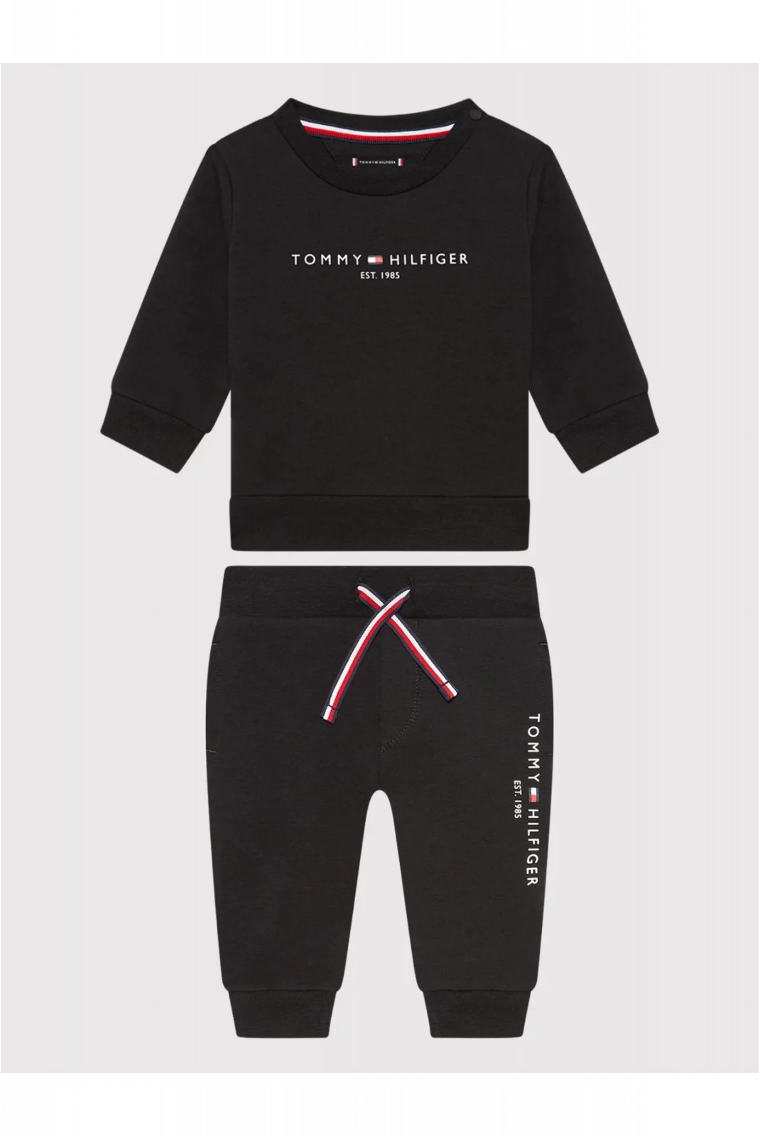 Jogging unisexe bébé Tommy Hilfiger BDS Black KN0KN01485