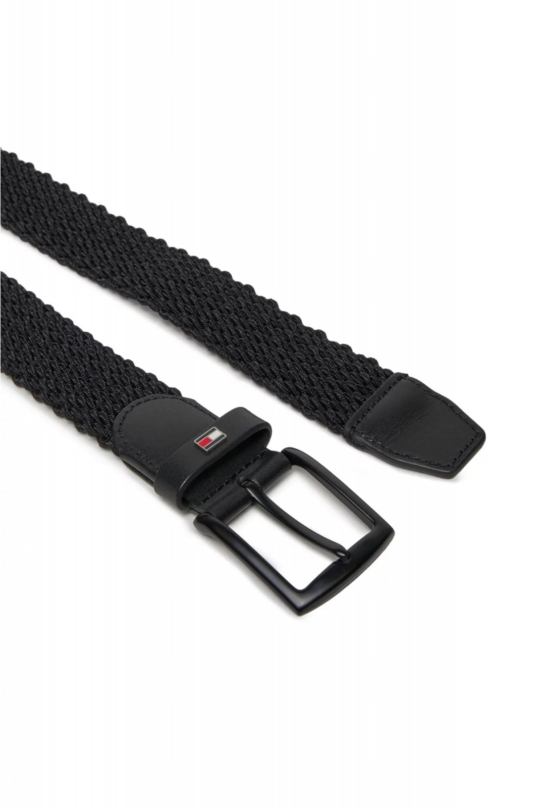 Ceinture tressée élastique Tommy Jeans BDS Black AM0AM12243