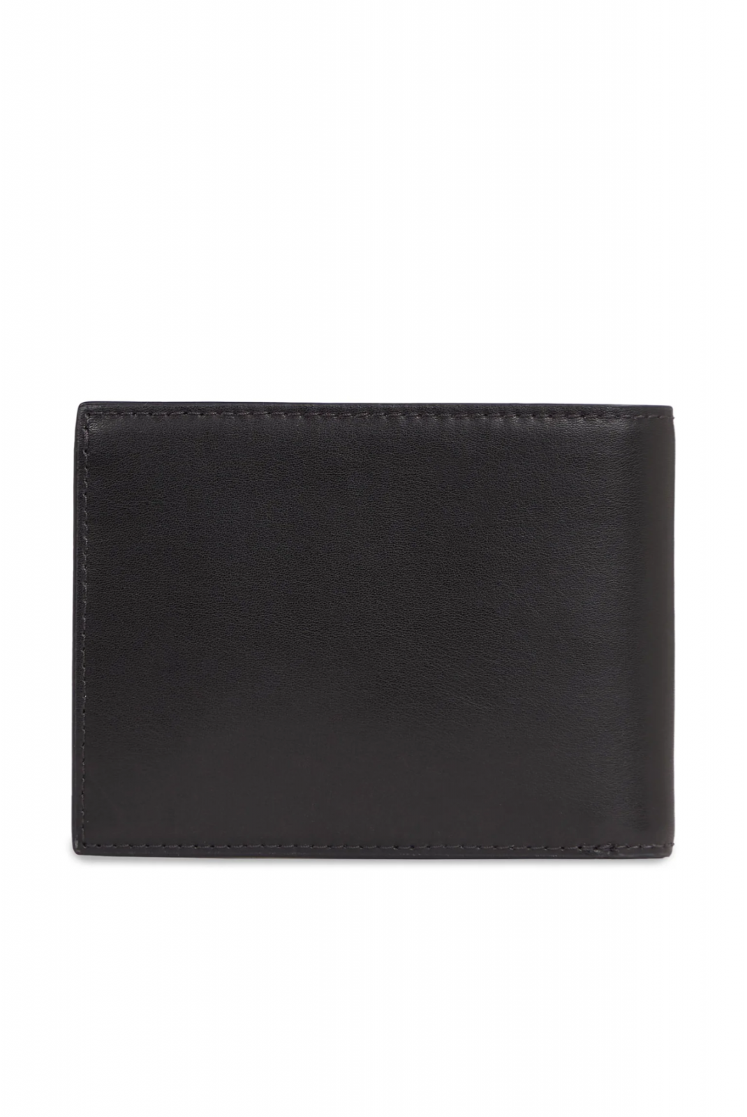 Portefeuille trifold cuir logo métal Calvin klein BEH Ck Black K50K511689