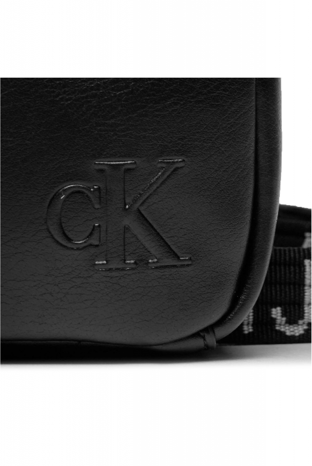 Sacoche Reporter cuir PU Calvin klein BEH Black K50K511489