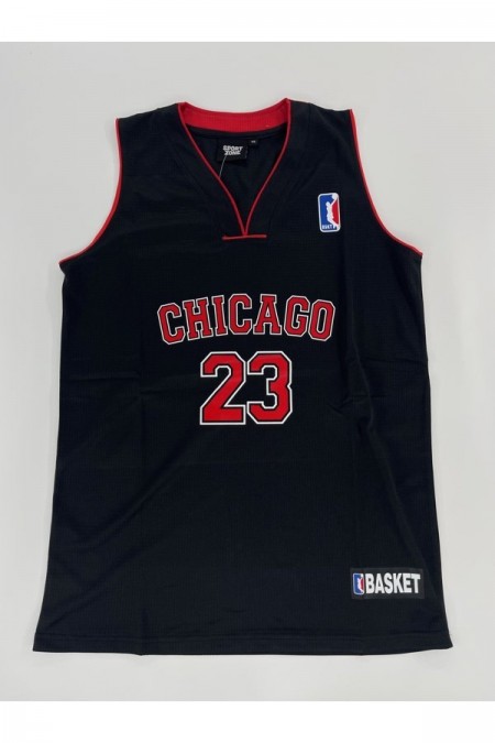 CHICAGO - Maillot Basket - noir Sport zone Noir DAPL5501