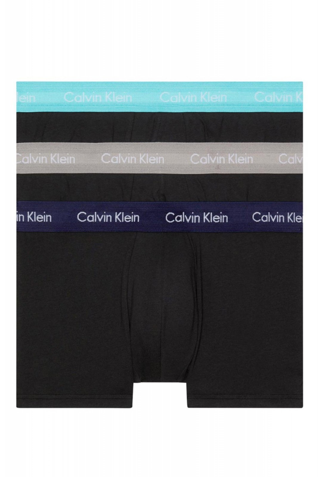 Pack 3 boxers coton stretch Calvin klein MXW B-COOL WTR/GRY SAND/EVN BL WBS 0000U2664G