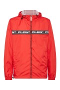 Blouson coupe vent bande logo Philipp plein 13 RED MRB1889 PNY002N