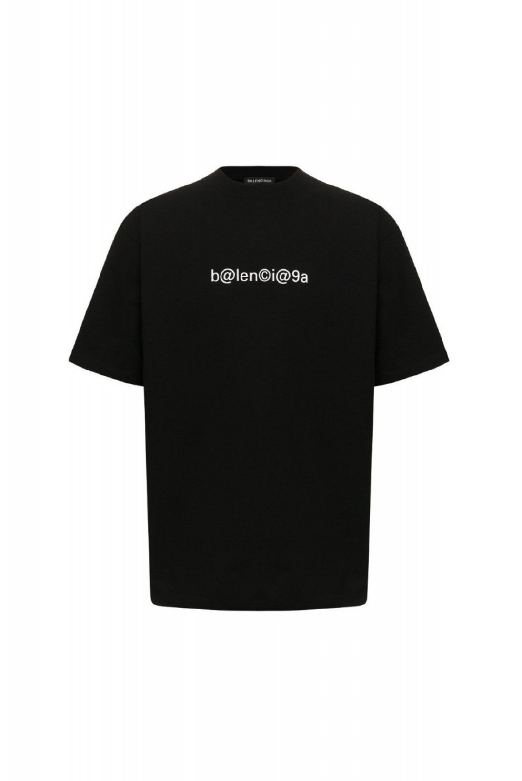 TShirt droit logo printé Balenciaga 1070 NOIR 620969 TIV50