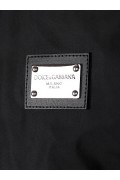 Veste zippée patch logo métal Dolce&Gabbana N0000 BLACK G9ABPT G7F2J