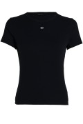 TShirt cotelé Tommy Jeans BDS Black DW0DW17383