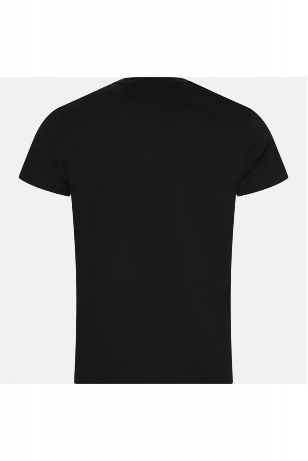 TShirt regular logo brodé Burberry 1001 BLACK 8014020