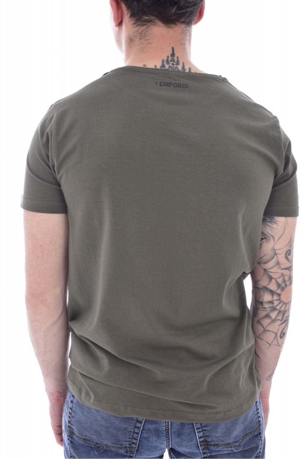 TShirt stretch bandes logo Just Emporio KHAKI JE-MALKIM-01