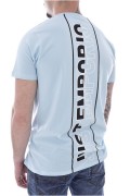 TShirt stretch gros logo dos Just Emporio LIGHT BLUE JE-MILBIM-01