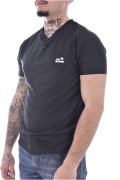 TShirt stretch col V Just Emporio BLACK JE-MOZIM-01