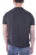 TShirt stretch col V Just Emporio BLACK JE-MOZIM-01