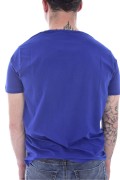 TShirt coton stretch print logo Just Emporio ROYAL BLUE JE-MELIM-01