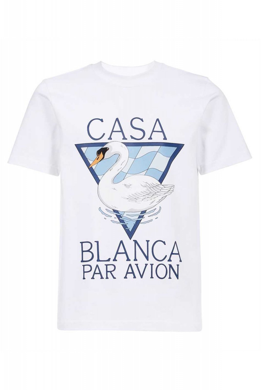 TShirt 100% coton logo printé Casa blanca WHITE/JERSEY MF22-JTS-001-03