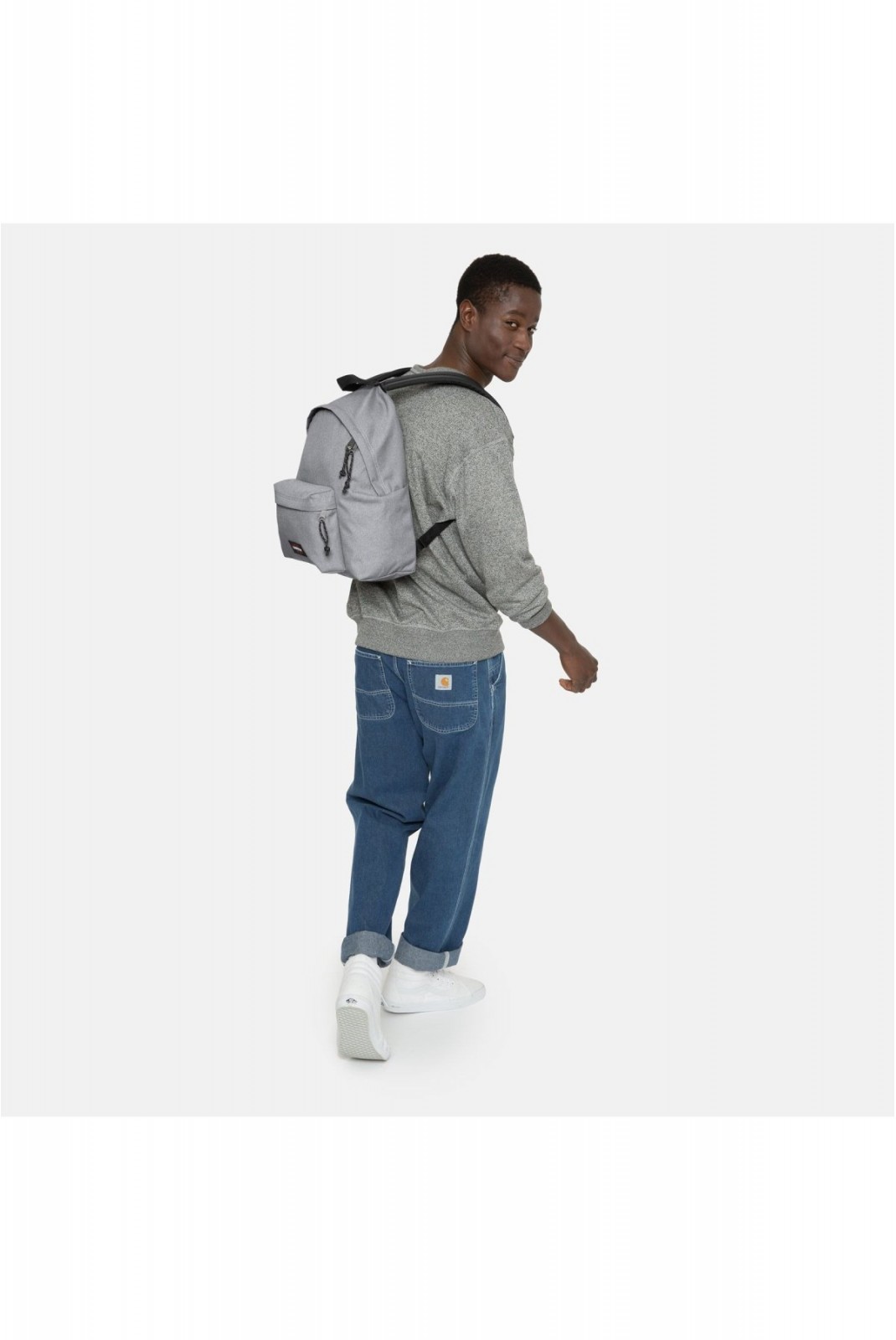 Sac à dos printé PADDED PAK'R Lettres Eastpak Sunday Grey  EK0006203631