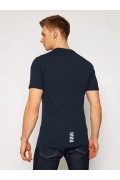 TShirt basique stretch Ea7 1578 NIGHT BLUE 8NPT53 PJM5Z