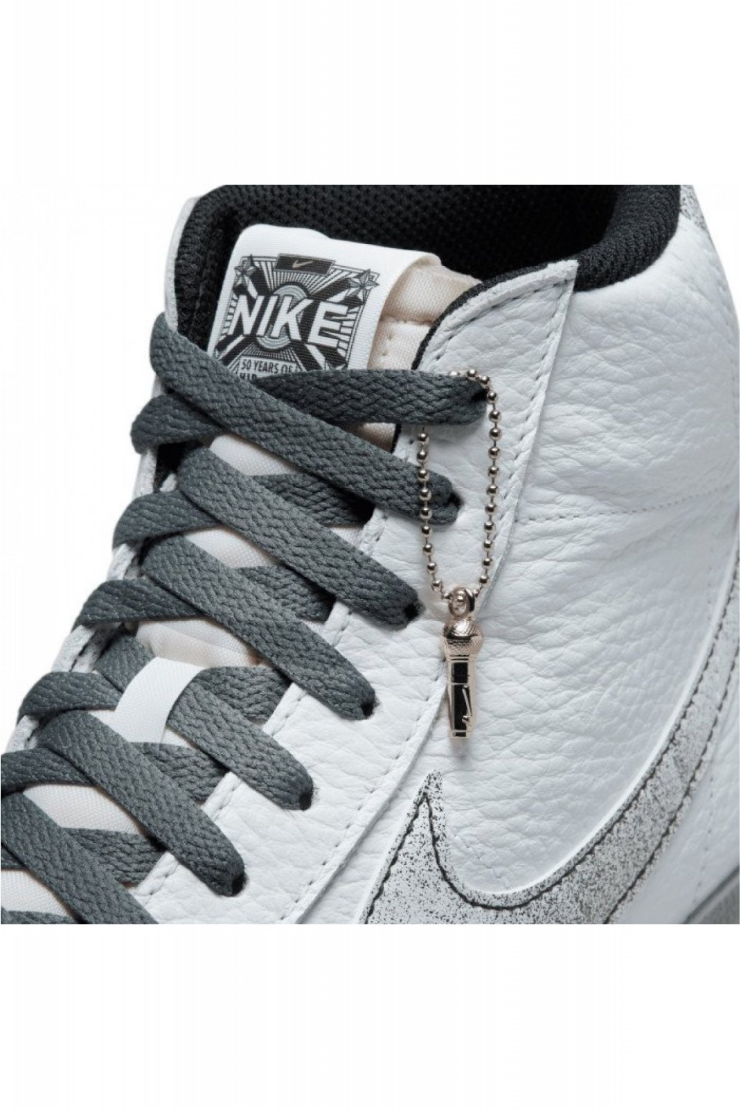 Sneakers cuir BLAZER MID'77 Nike 100 WHITE DV7194