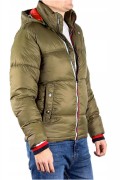 Doudoune capuche édition limitée Tommy Jeans Msh Olive Tree DM0DM08762