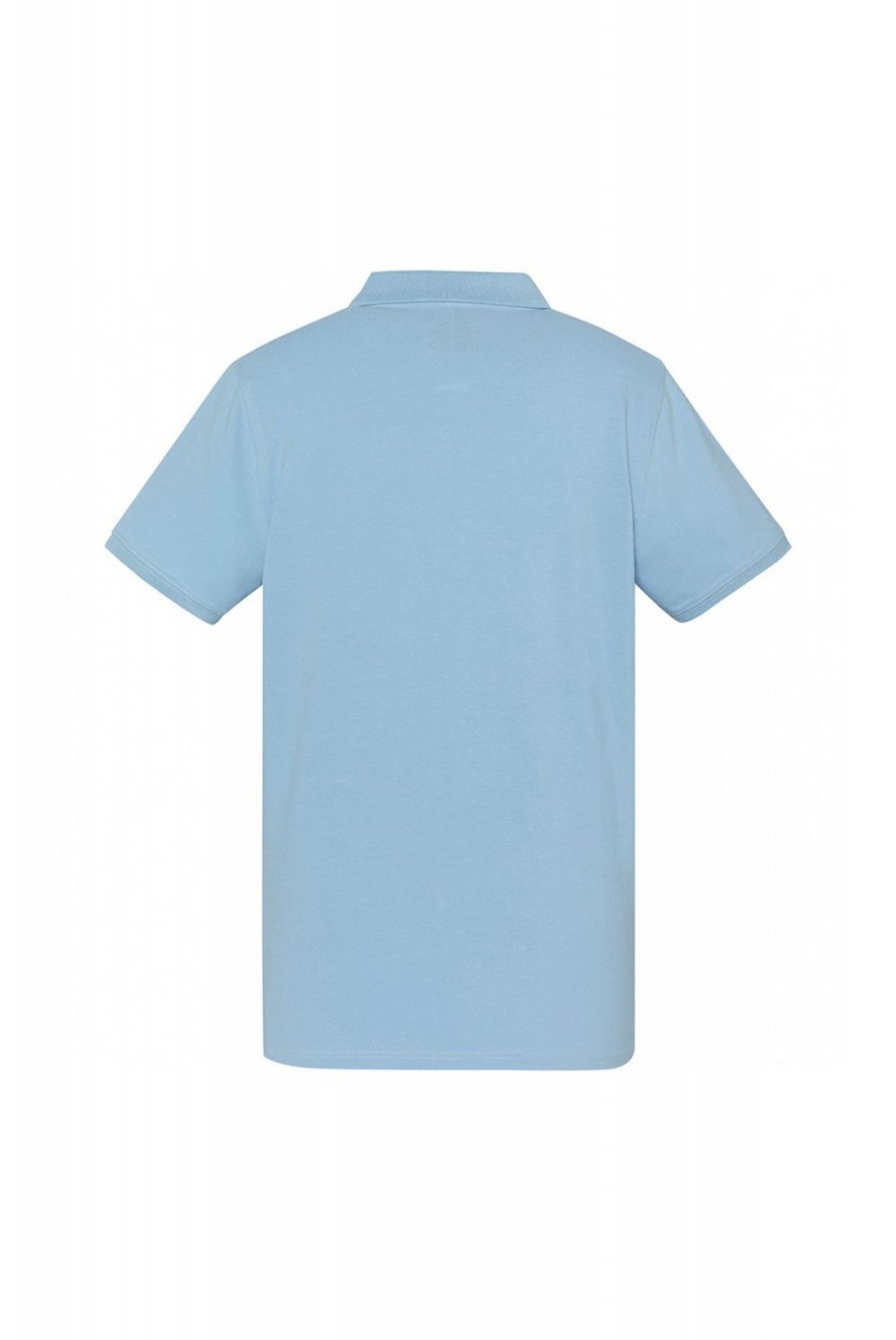 Polo coton logo brodé Schott PALE BLUE S0022