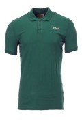 Polo coton logo brodé Schott GREEN S0022